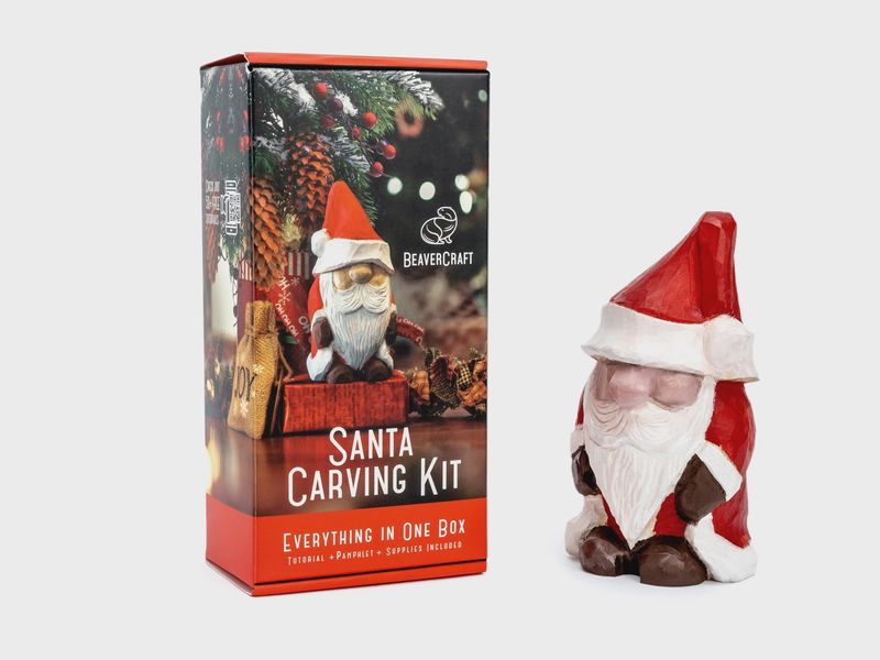 BeaverCraft Santa Carving Kit DIY06