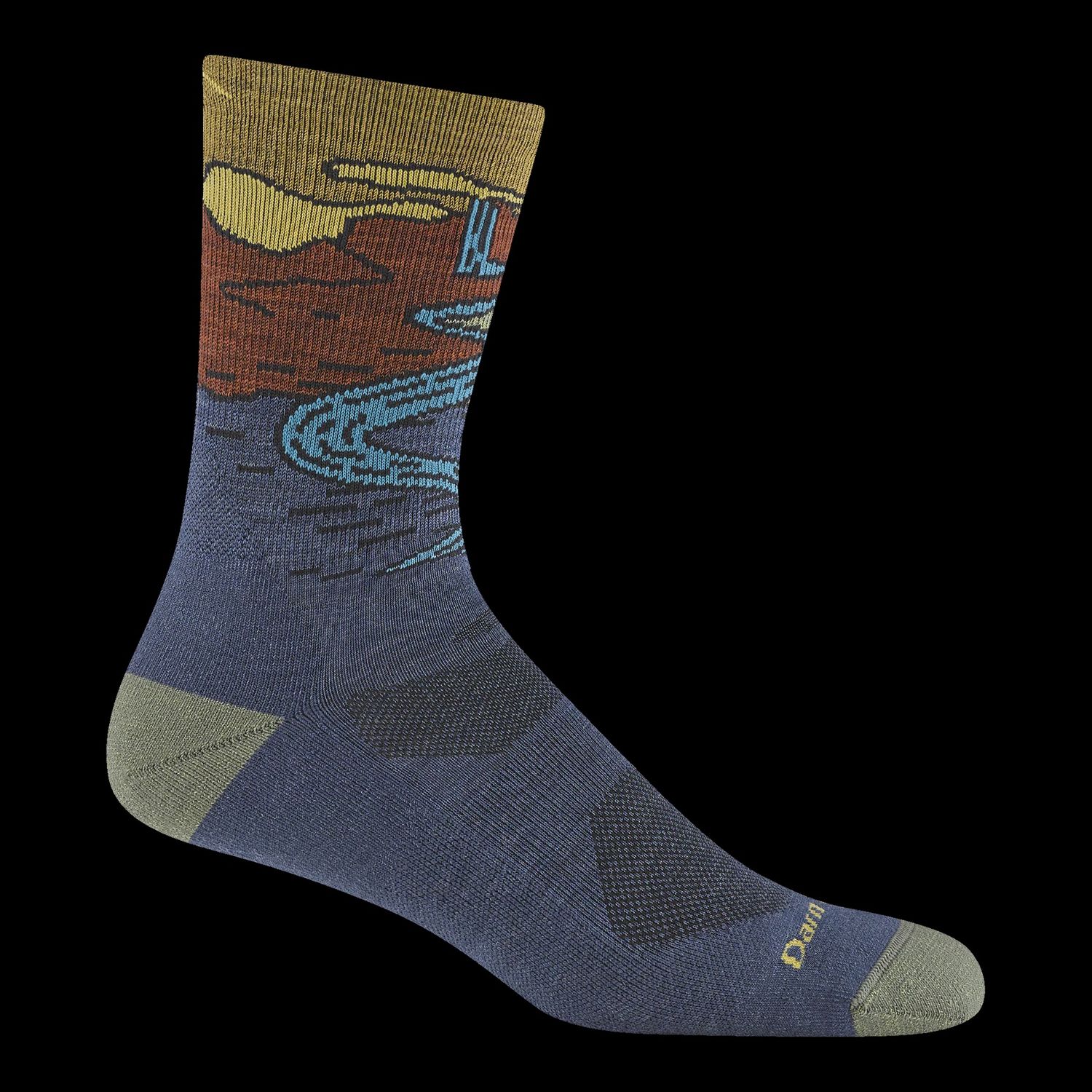 Darn Tough Socks Lightweight 5020 - Denim w/ River