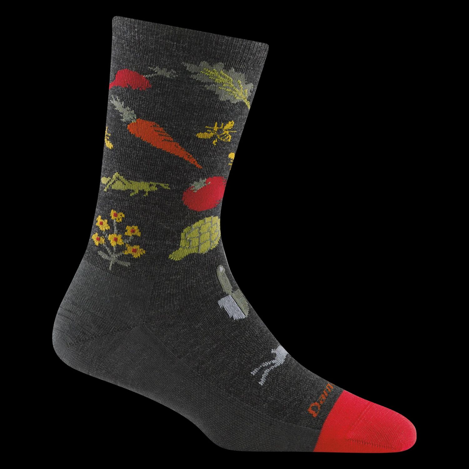 Darn Tough Socks Lightweight 6054 - Charcoal Farmer&#39;s Market