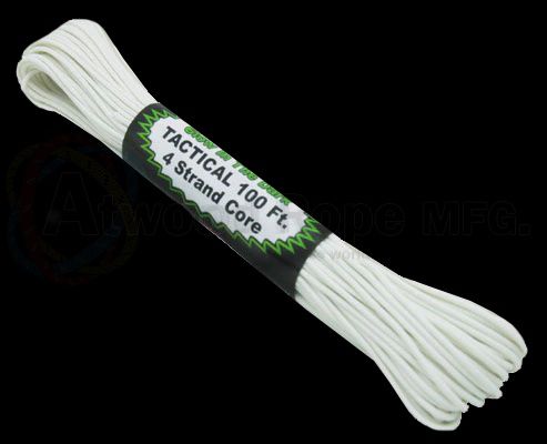 Paracord Glow-In-The-Dark Tactical 100 ft.