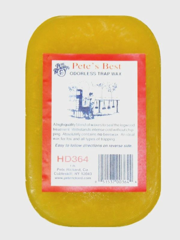 Pete Rickard's Odorless Trap Wax; 1lb.
