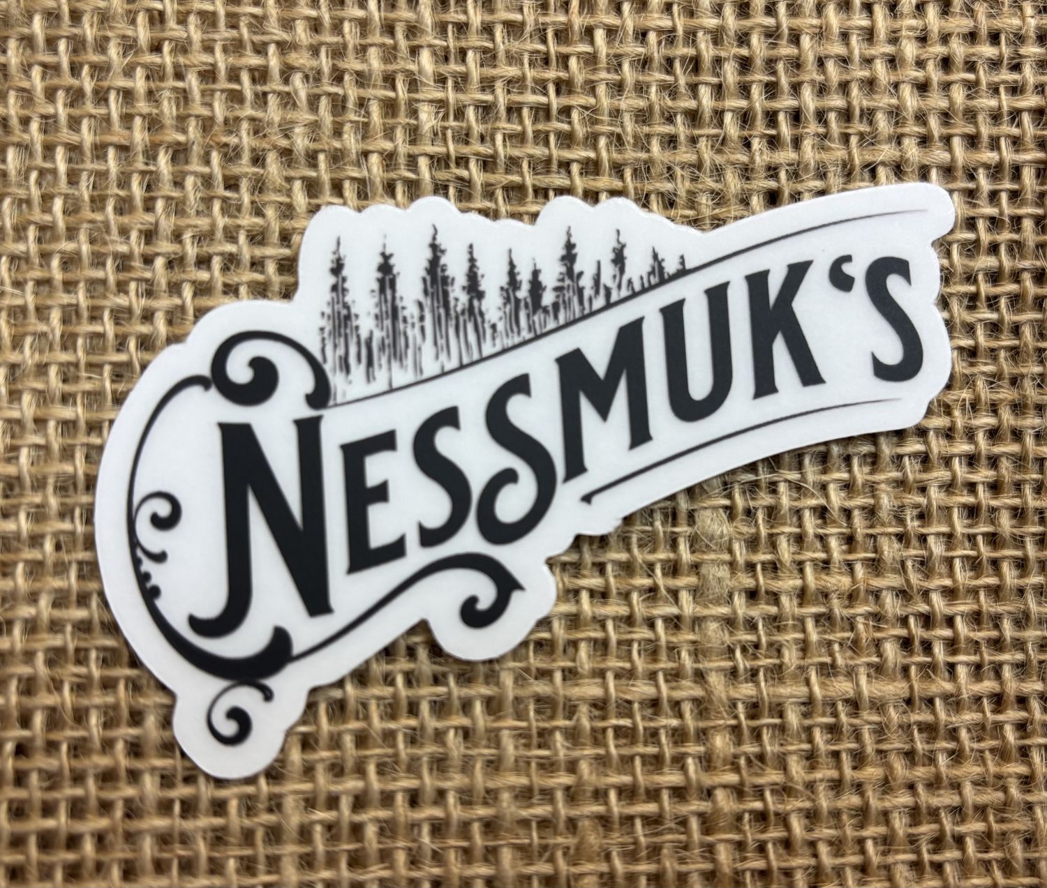 Nessmuk's Tree Logo Sticker