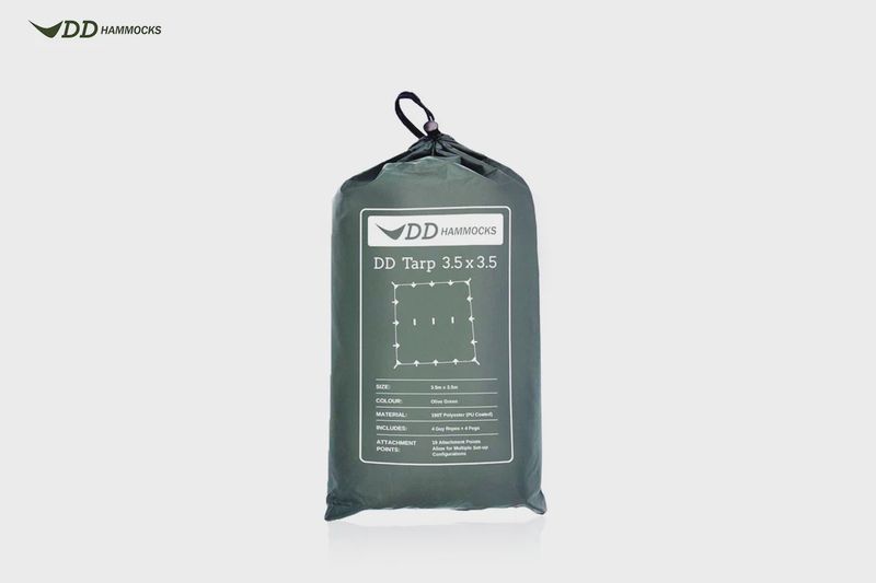 DD Tarp 3.5x3.5; Olive Green