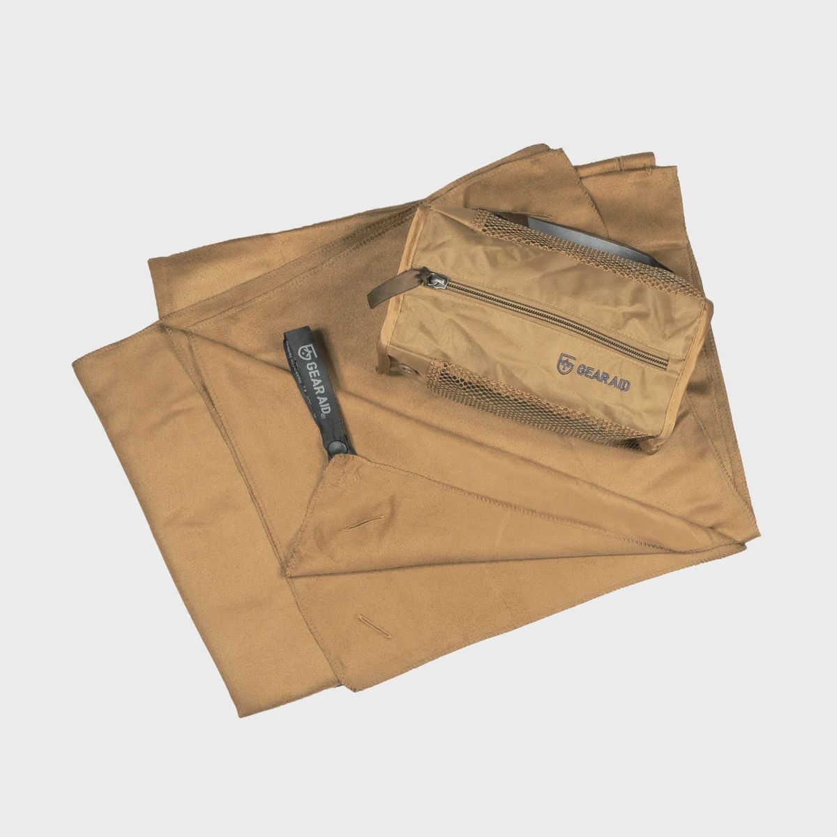 Microfiber Towel (L) 30"x50", Color: Coyote