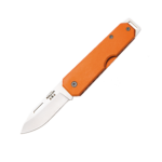 Bear &amp; Son 110 Aluminum Slip Joint Pocket Knife; Orange