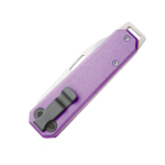 Bear &amp; Son 110 Aluminum Slip Joint Pocket Knife; Purple
