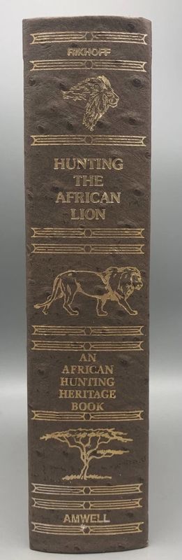 Hunting the African Lion by Rikhoff; pre-owned