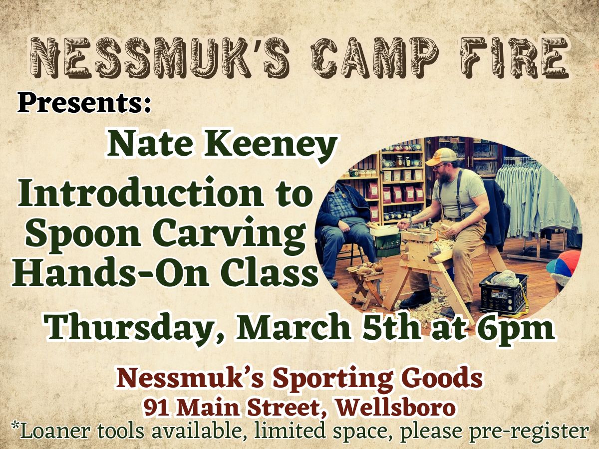 Spoon Carving Class 5 March