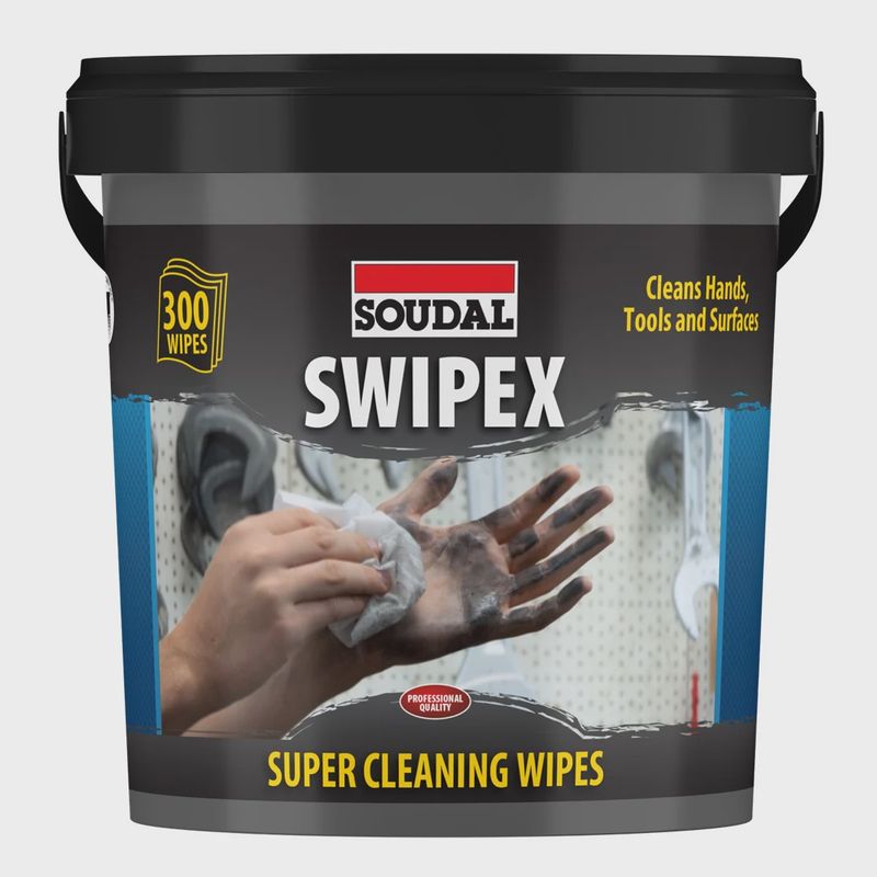 Soudal Swipex Cleaning Wipes – Mega 300 Pack