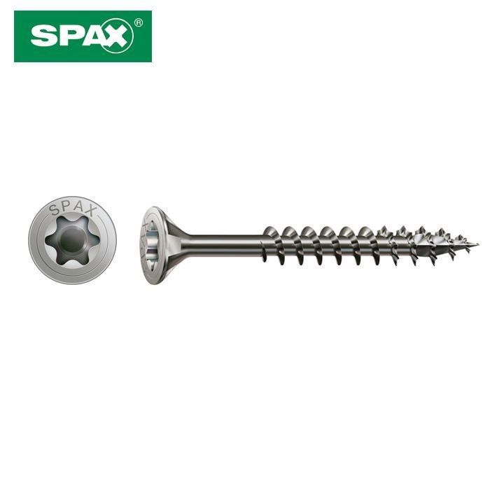 Spax Pozi  Flat CSK Wirox Coated PZ2