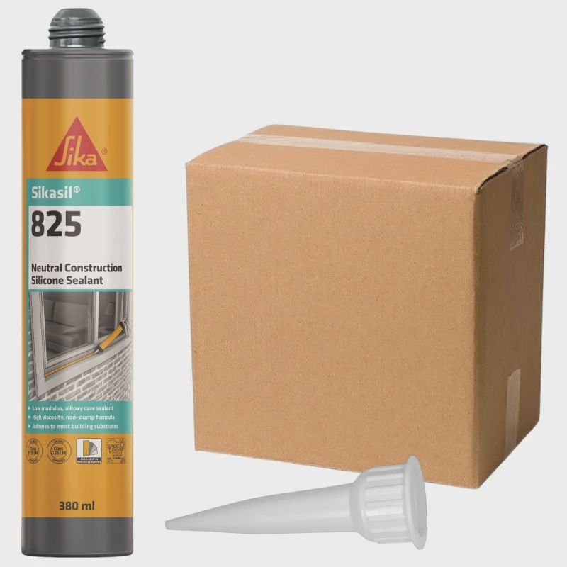 Sika Sikasil 825 Alcoxy Neutral Coloured Silicone Sealant 380ml