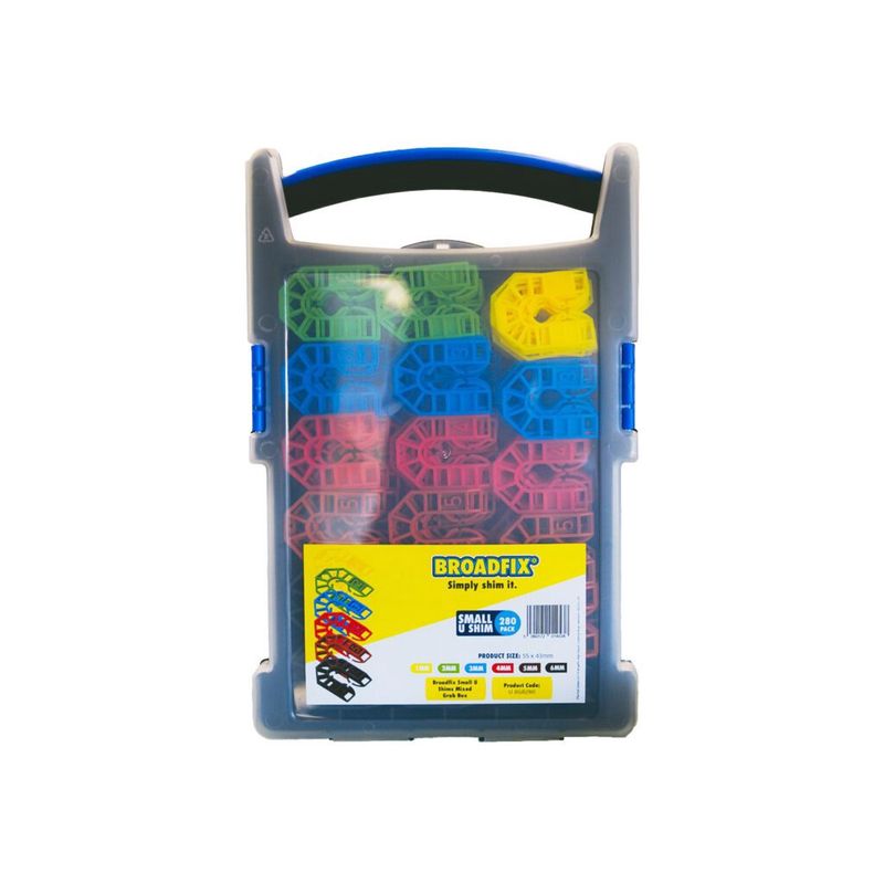 Broadfix Assorted Small U Shims Grab-Box of 280