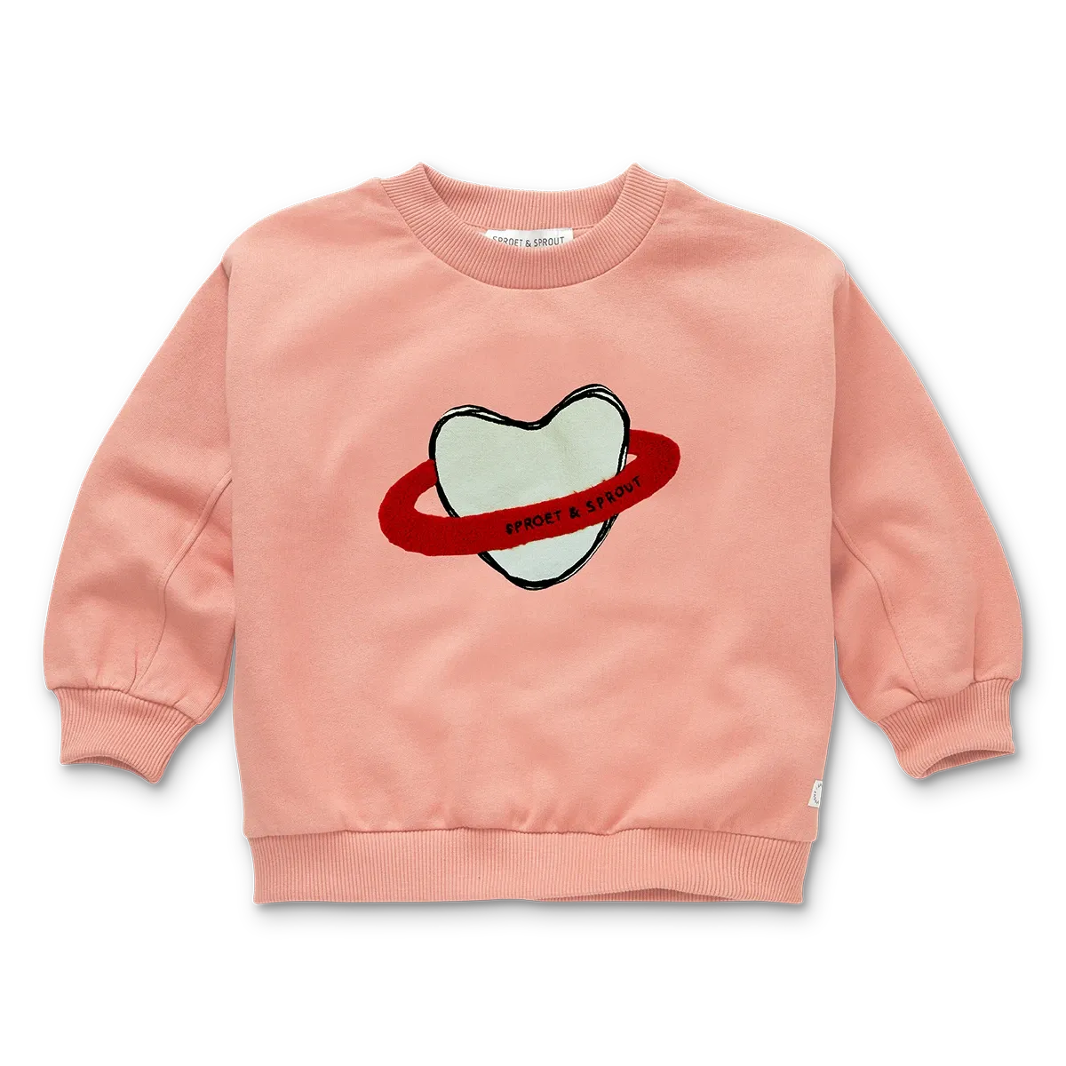 Heart saturn sweater