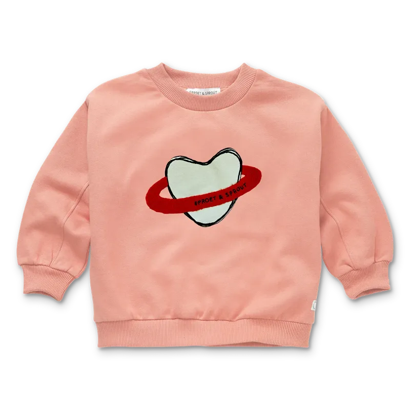 Heart saturn sweater