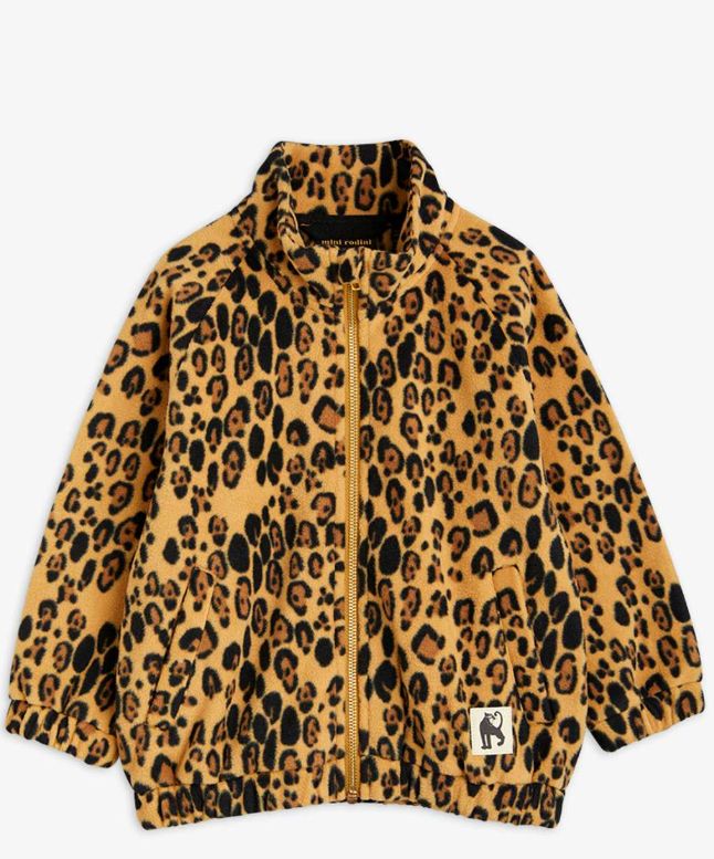 Leopard fleece