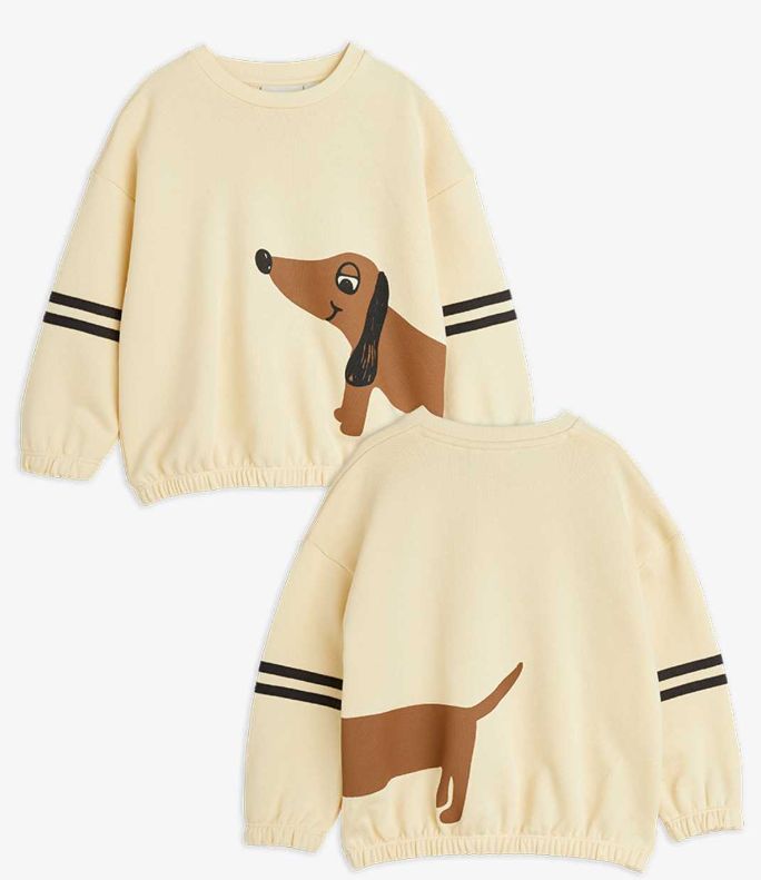 Dog stripes sweatshirt