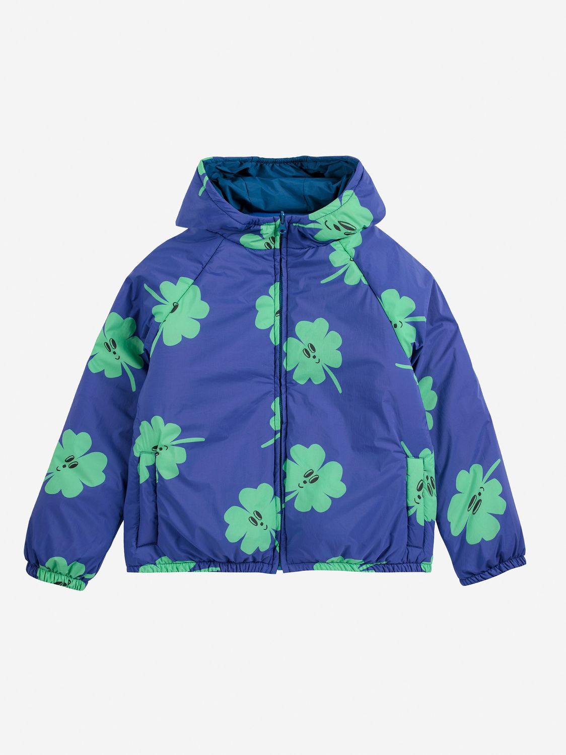 Lucky clover all over reversible jas