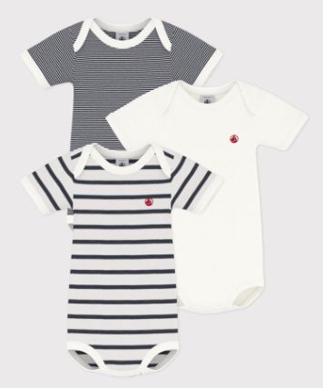 Bodies streepjes korte mouw