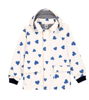 Regenjas mini hartjes PB