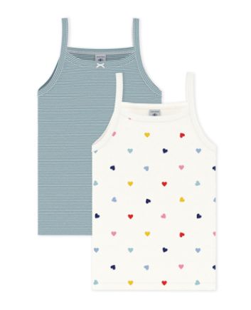 Hemdje hartjes kleur PB