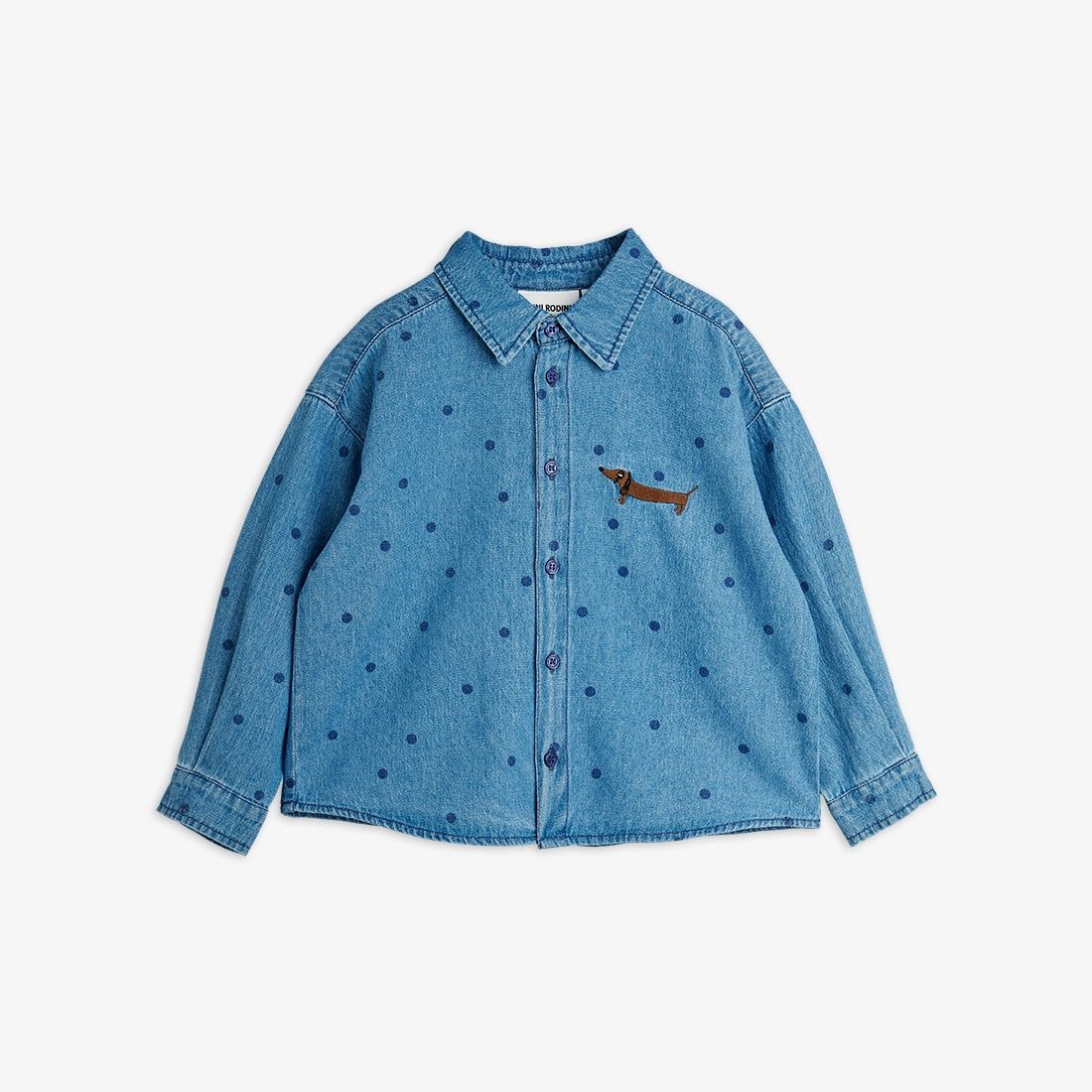 Denim shirt teckel