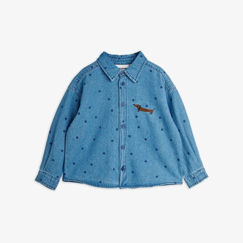 Denim shirt teckel