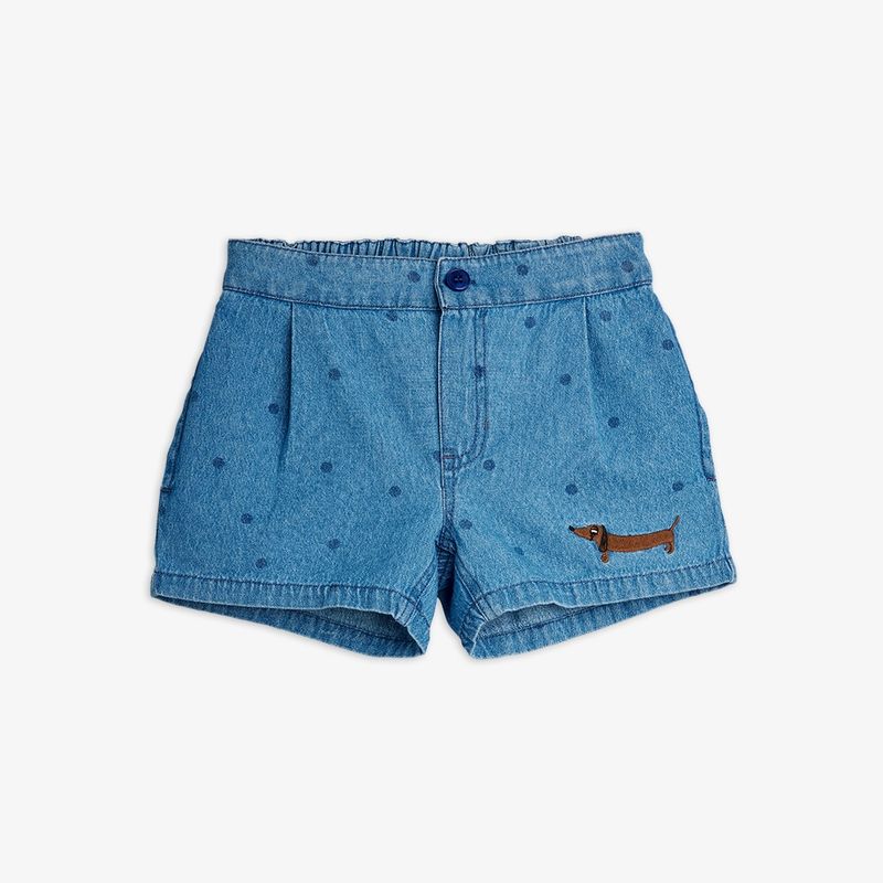 Denim shorts teckel