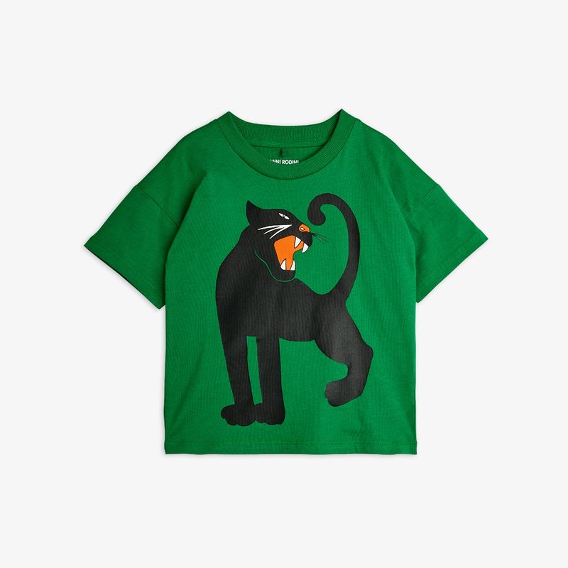 Panter t-shirt groen