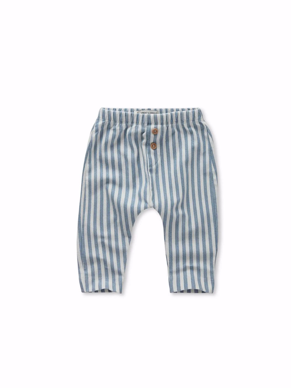 Blue stripe pants