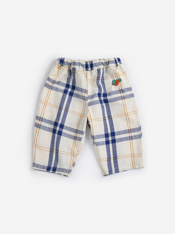 Fun tartan woven pants