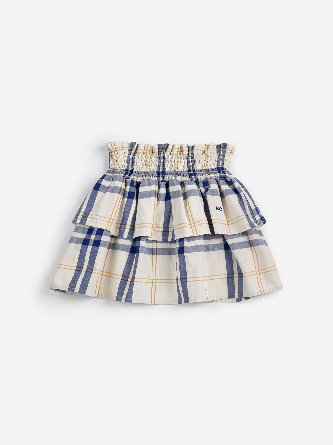 Tartan woven skirt