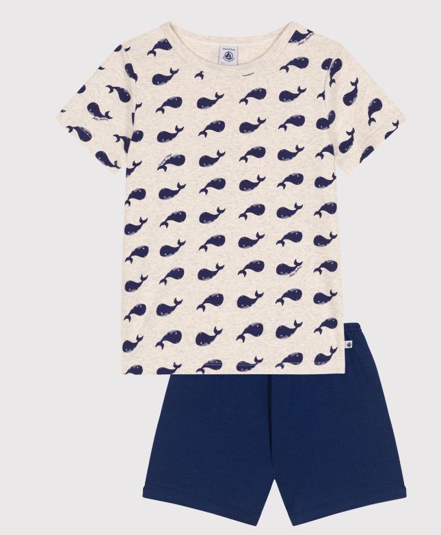 Pyjama kort walvis PB