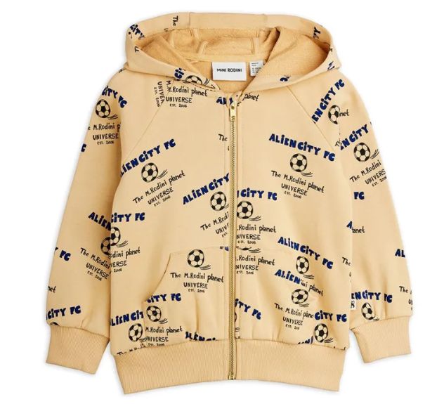 Alien city zip hoodie