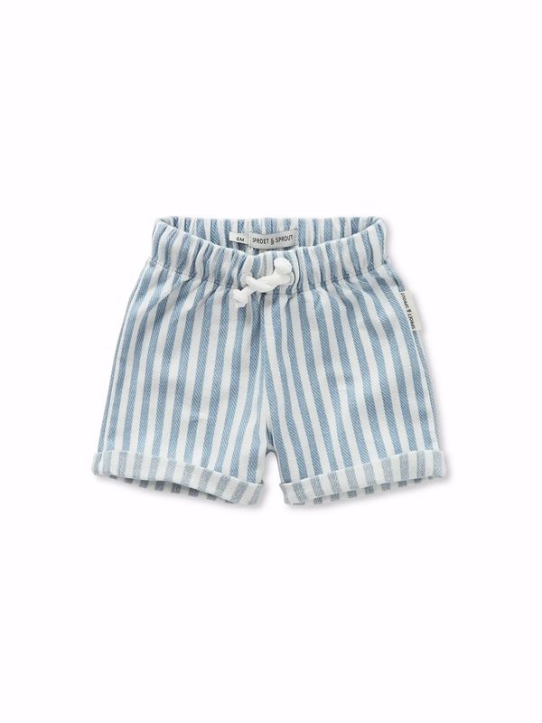 Short stripes blue