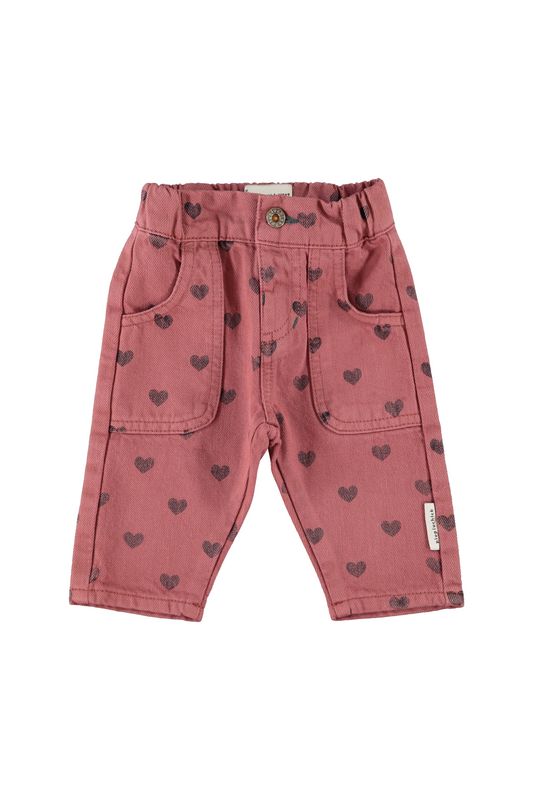 Broek pink hearts