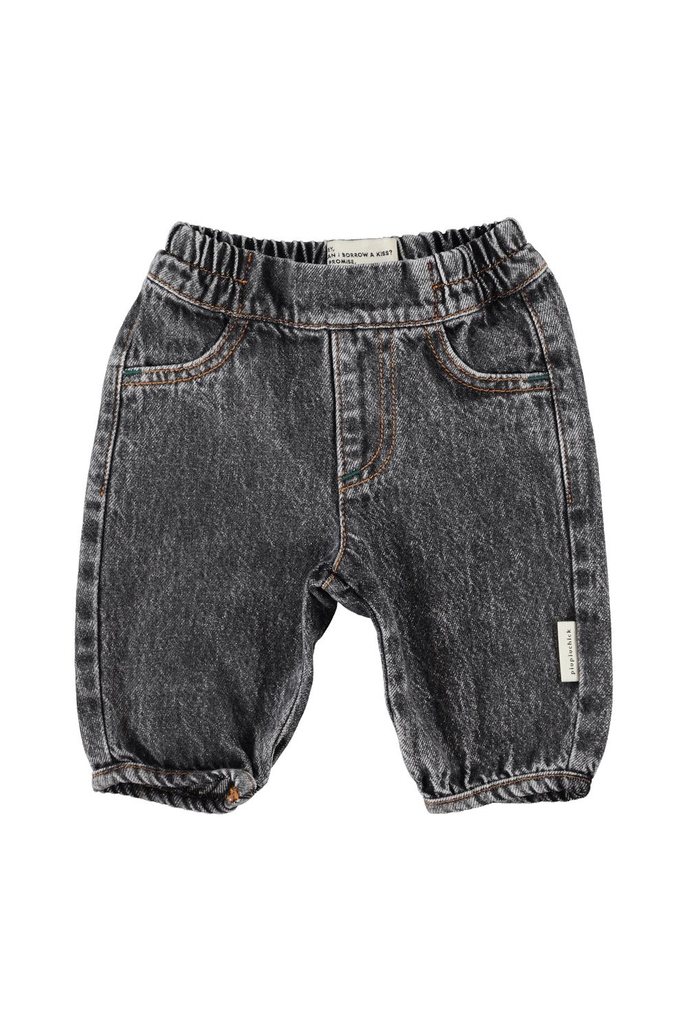 Broek denim grey