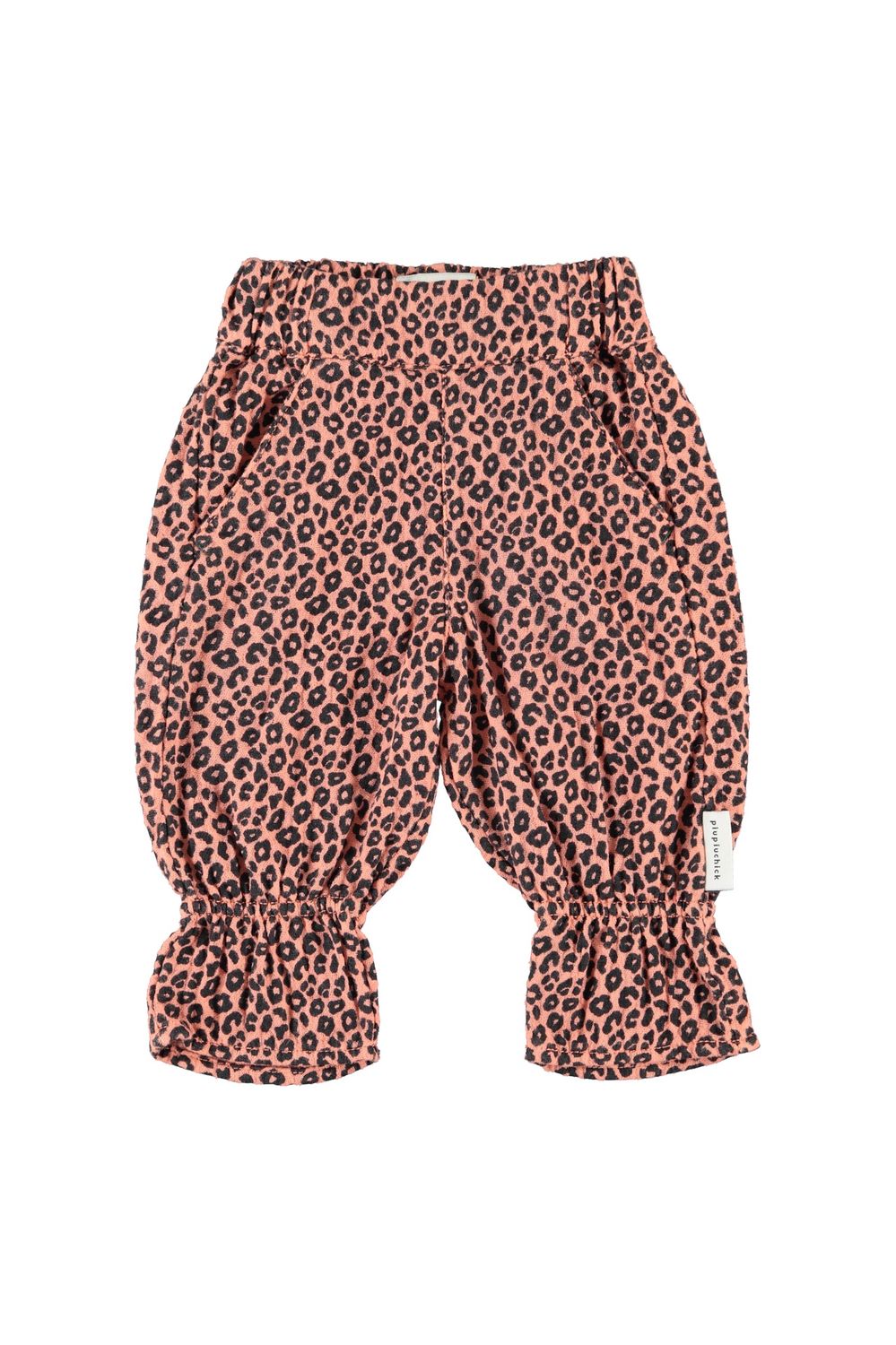Broek pink animal ruffle