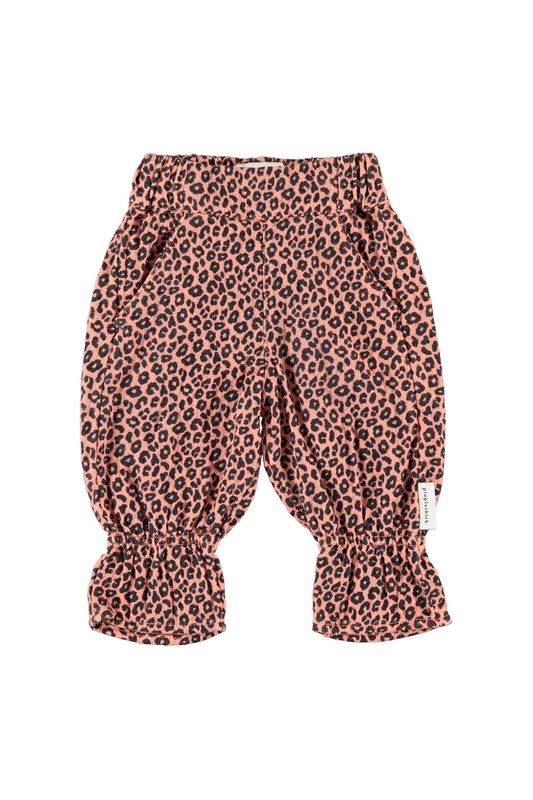 Broek pink animal ruffle