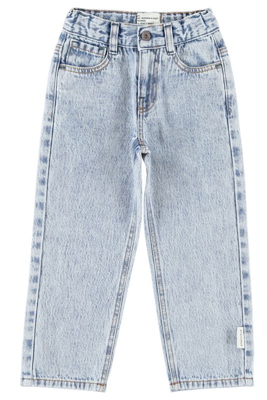 Broek denim uni