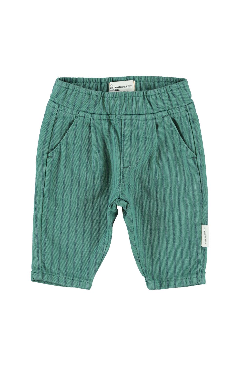 Broek Green stripes