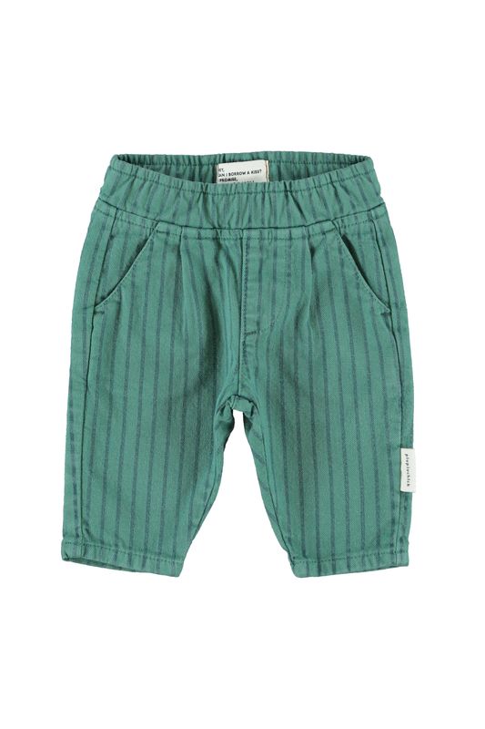 Broek Green stripes