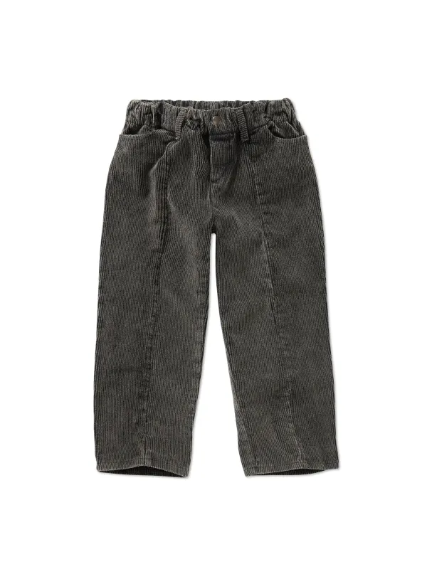Corduroy pants black