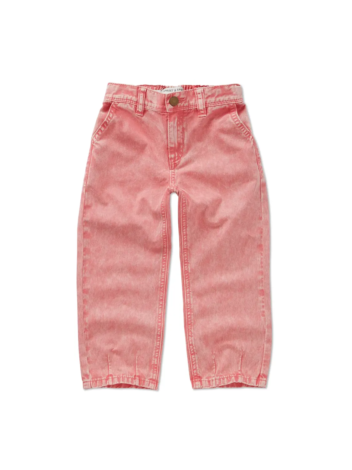Denim pants roze