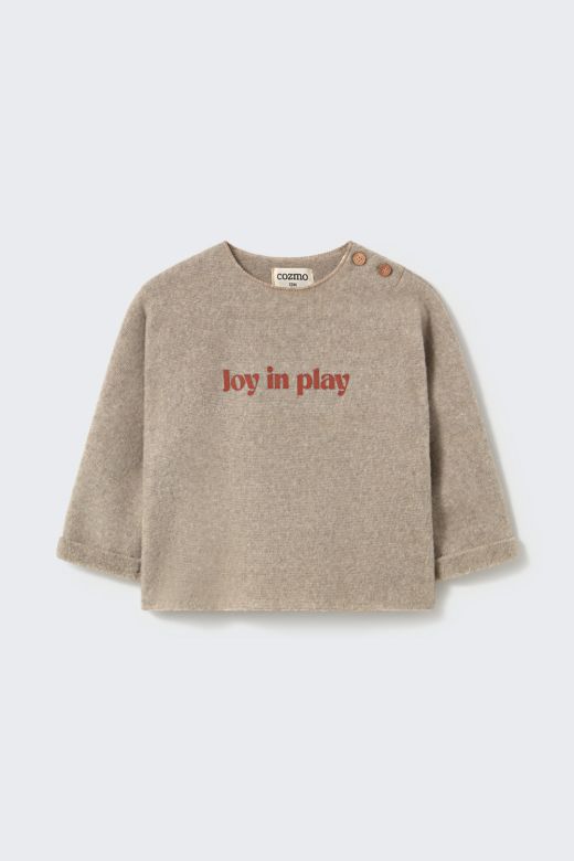Bamboo baby sweater