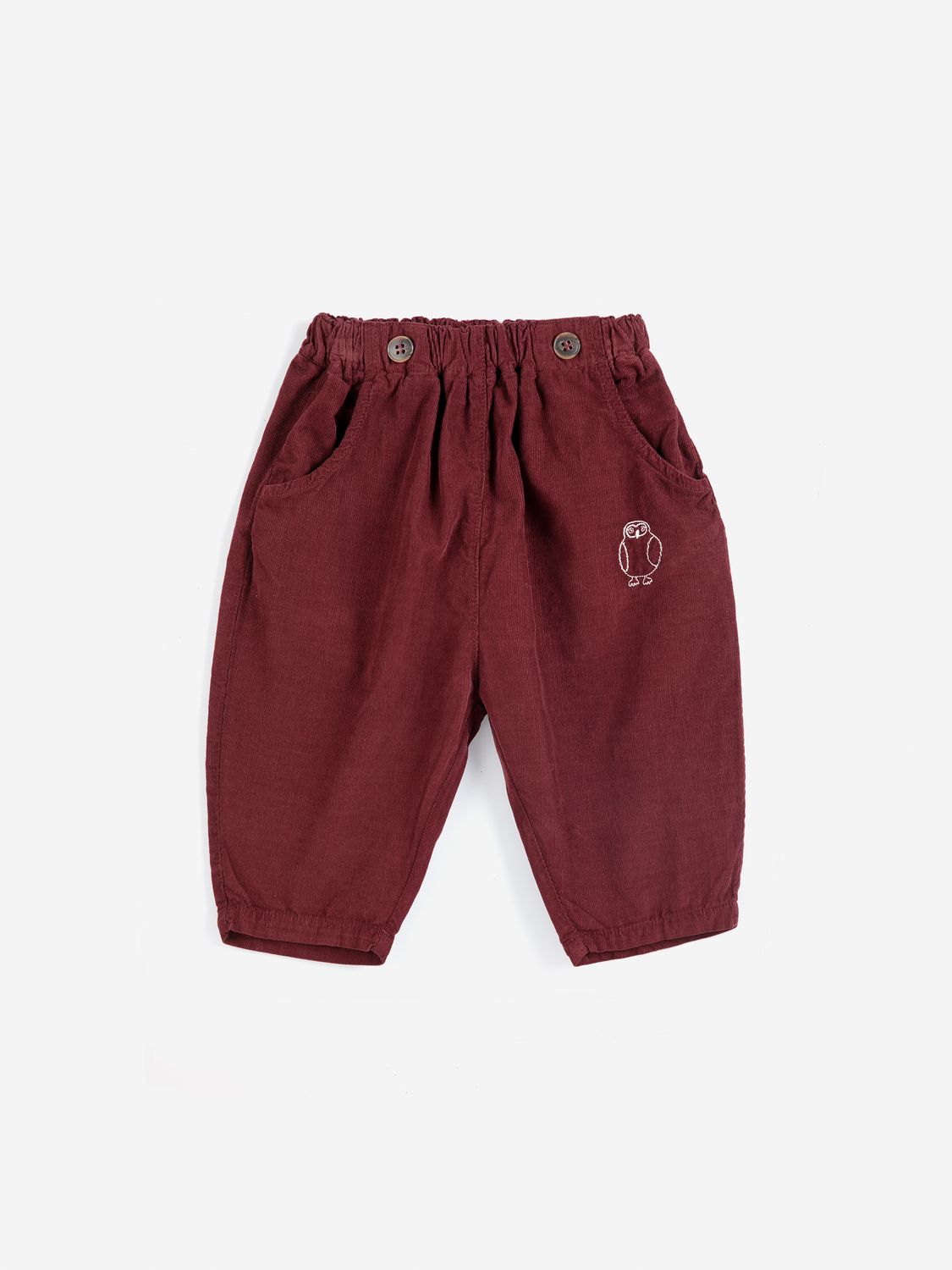 Curious owl pants baby