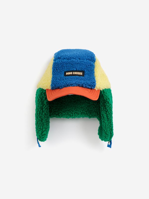 Sheepskin chapka geel