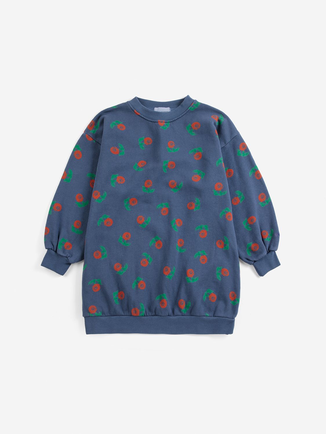 Rozen fleece kleed kids