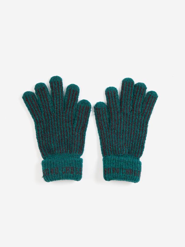 Handschoenen groen/bruin