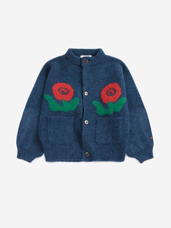 Stamp bloom cardigan