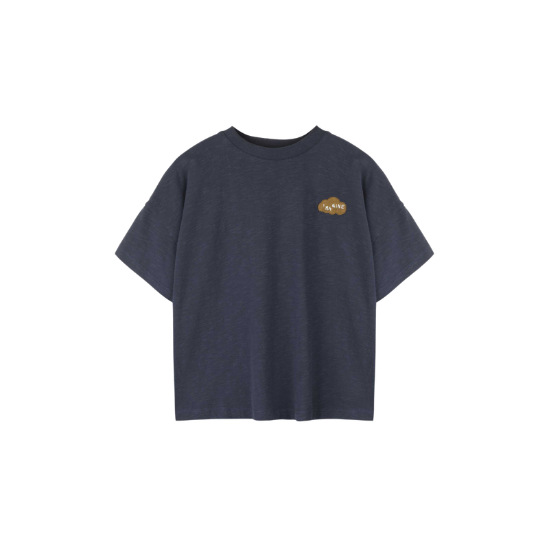 Ben oversized T-shirt blauw